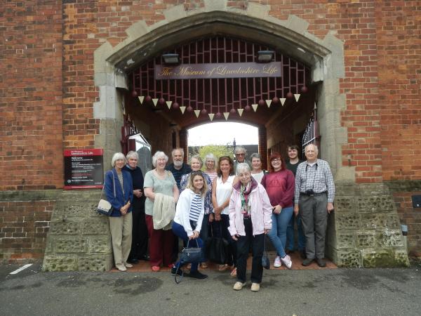 Visit to WW1 exhibition at Lincolnshire Life Museum