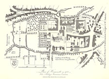 Stukeley Roman Map of 1722