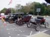 Display of period cars   