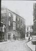 Bridge Street entrance looking south at a wall which was later removed. Bridge Street entrance looking south at a wall which was later removed.
