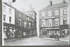 Entrance to Bridge Street from Market Square, before widening.