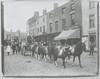 North view of The Bull Ring, possibly a circus parade.