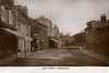 The old Plough Inn.An old view of East Street with the Plough sign visible to the right of centre.