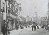 East view of the High Street. East view of the High Street.