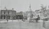 An old photograph of the Market Place. 