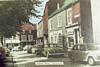 A postcard showing the North side of the Market Place, 1950.